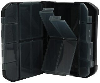 Коробка Meiho Versus VS-388SD 122x87x28мм Black - фото 5