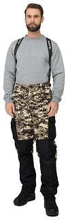 Костюм Huntsman Горка-3 combo В-003/черный смесовая рип-стоп - фото 6