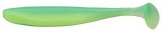 МП Приманка Keitech виброхвост Easy shiner 3,5" EA11 lime chartreuse glow - фото 1
