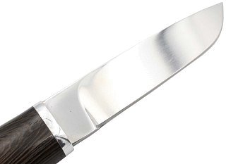 Нож ИП Семин Финский кованая сталь 95x18 венге - фото 6