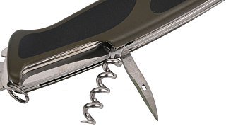 Нож Victorinox RangerGrip 179 130мм 12 функций черно-зеленый - фото 5