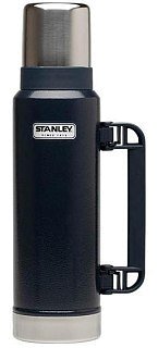 Термос Stanley Classic vac bottle hertiage 1.3л темно-синий - фото 1