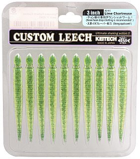 Приманка Keitech Custom Leech 3" 424C