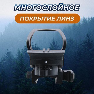 Прицел коллиматорный Vector Optics Ratchet 1x23x34 Gen 2 Four Reticle RGD - фото 5