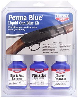 Набор для воронения Birchwood Casey Perma Blue Liquid Gun Blue Kit 90м - фото 1