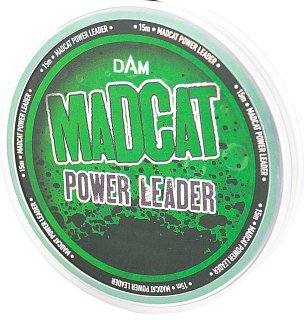 Поводковый материал DAM Madcat power leader плетеный 130кг 15м - фото 3