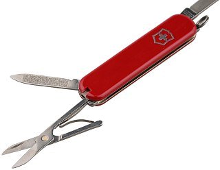 Нож Victorinox Ambassador 74мм 7 функций красный - фото 2