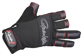 Перчатки Gamakatsu Armor gloves 3 fingers cut  - фото 1