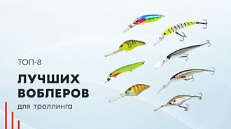 Лучшие воблеры для троллинга: Топ-8 моделей 