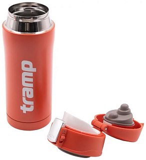 Термос Tramp 0,35л оранжевый - фото 3