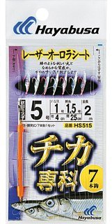 Оснастка Hayabusa морская сабики HS515 №5-1-1,5(6)