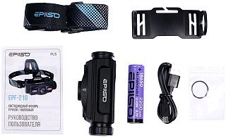 Фонарь Epilso EPF-210 карманный металл - фото 13