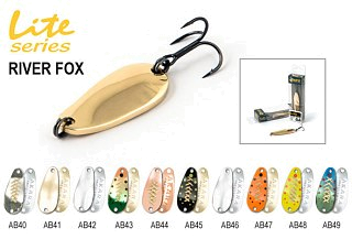 Блесна Akara колеб. Lite series River Fox 25 2.5 гр цв. AB43
