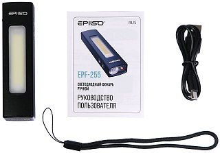 Фонарь Epilso EPF-255 карманный металл/пластик - фото 12