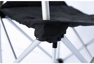 Кресло Tramp раскладное с жесткими подлокотниками  алюминий - фото 7