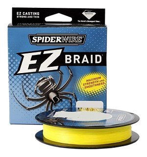 Шнур Spiderwire EZ Braid yellow 100м 0,25мм