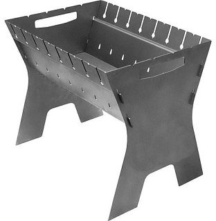 Мангал Helios сборный Жарыч 1,5мм 490х330х400мм  - фото 1