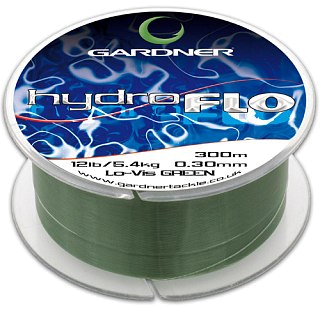 Леска Gardner Hydro-flo green 300м 15lb 0,35мм