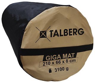Коврик Talberg GIGA MAT самонадувающиеся 210x66x8 бежевый - фото 7