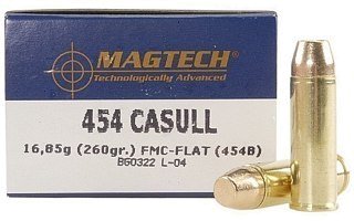 Патрон 454Casull Magtech 16,8 СBС FMJ-Flat - фото 1