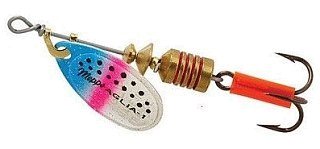 Блесна Mepps Aglia Fluo Micropigments Trout №5 rainbo