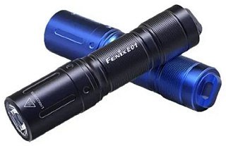 Фонарь Fenix E01 V2.0 черный 100 люмен - фото 2