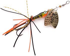 Блесна SPRO Larva Mayfly Spinner 5см 4гр perch