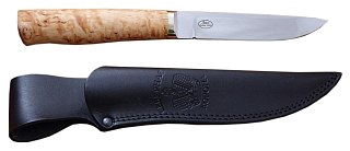 Нож Северная Корона Лис нержавеющая сталь карельская береза - фото 3