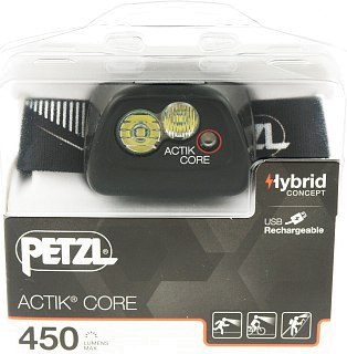 Фонарь Petzl Actik Core black - фото 1