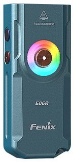 Фонарь-брелок Fenix E06R бирюзовый - фото 2