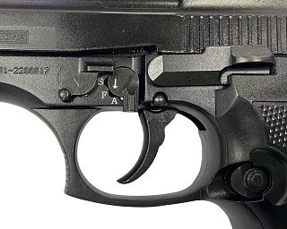 Пистолет Курс-С B92-S 10ТК сигнальный 5,5мм черный матовый - фото 5