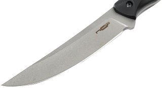 Нож NC Custom Scar Stonewash сталь Х105 рукоять G10 black - фото 5