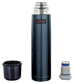 Термос Thermos FBB 1000B L&C Midnight blue сталь 1л - фото 2