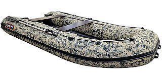 Лодка Хантер 390А НДНД зеленый пиксель - фото 3