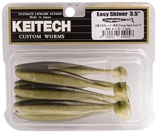 Приманка Keitech виброхвост Easy shiner 3,5