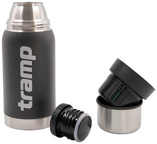 Термос Tramp 0,5л серый - фото 2