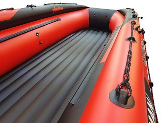 Лодка Boatsman BT430 Expedition надувная черно-красный - фото 15