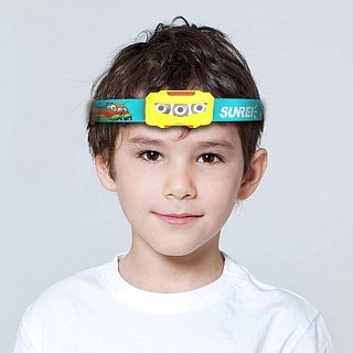 Фонарь налобный Sunree BeBe-Box светодиодный желтый - фото 4