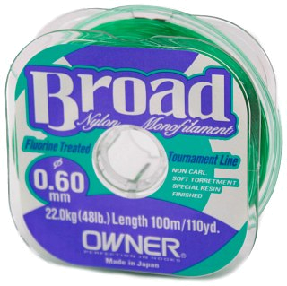 Леска Owner Broad Natural Clear 100м 0,60мм