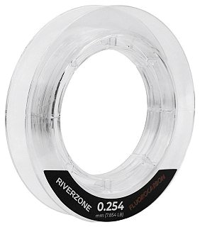 Леска Riverzone Fluorocarbon 50м 0,254мм 7,854lb - фото 1