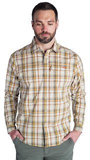 Рубашка Sitka Globe trotter LS sand plaid  - фото 4