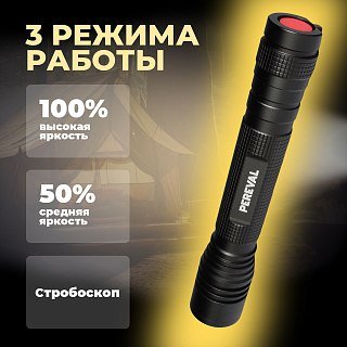 Фонарь Pereval BT-FL3074 140 Lumens - фото 3
