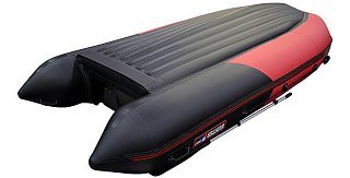 Лодка Хантер 380 красно-черный - фото 4