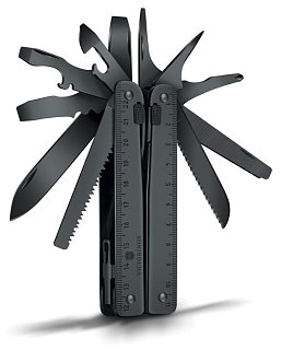 Мультиинструмент Victorinox SwissTool 115мм черный - фото 3