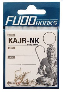 Крючки Fudo Koaji Round KAJR-NK 3600 NK №18 