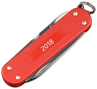 Нож Victorinox Classic Alox 58мм 5 функций красный - фото 3