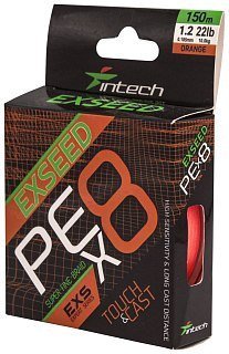 Шнур Intech Exseed PE X-8 150м PE 1.2 22lb 10кг