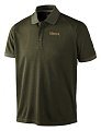 Рубашка поло Harkila Gerit polo shirt dark olive