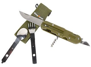 Набор King Camp Multi camp kit ложка-вилка-нож - фото 1