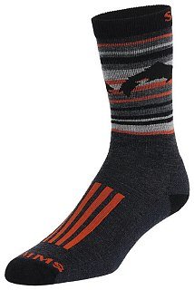 Носки Simms Daily Sock Carbon 